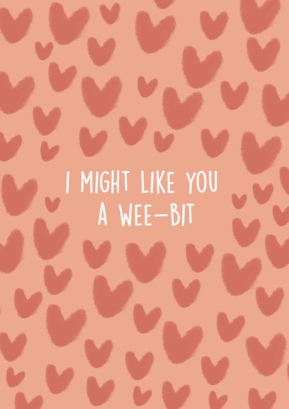 I might like you a wee-bit created by Ulrike Mieke