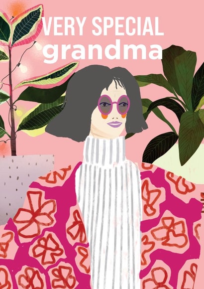 EXTRA fashion grandma card to the mother's day  created by holaholga