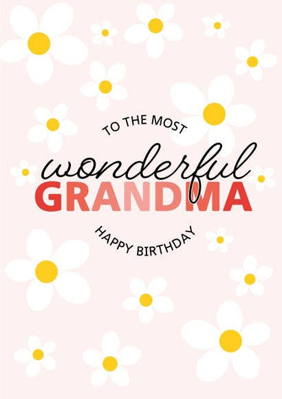 To the Most Wonderful Grandma created by Jasmine Coster - JazziCreates