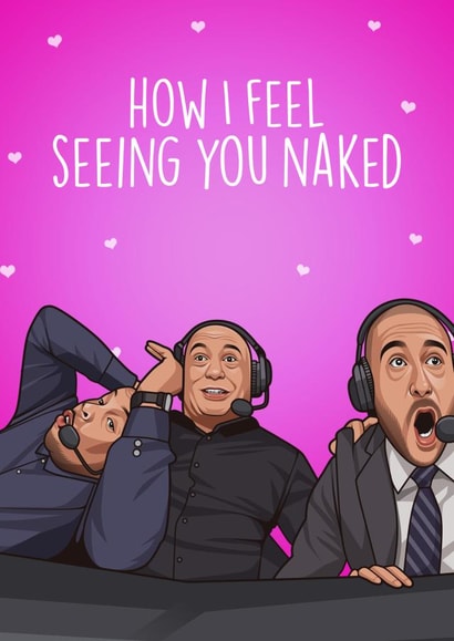 UFC Commentators - How I Feel Seeing You Naked created by The Sport Rag