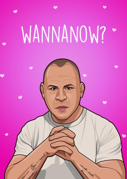 Wanderlei Silva Valentine's Day - Wannanow? created by The Sport Rag