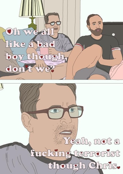 GOGGLE BOX VALENTINES DAY created by Emily Nash