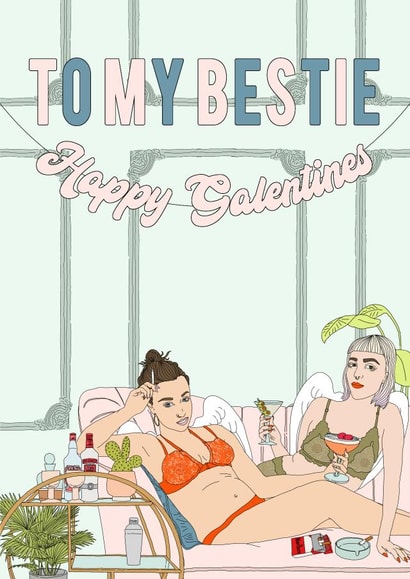 GALENTINES DAY CARD created by Emily Nash