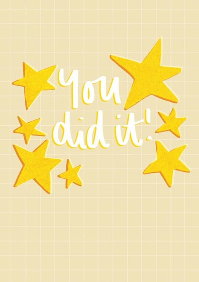 You Did It Congratulations Card created by Victoria Rose Ball
