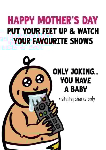 Happy Mother's Day Baby TV Card created by Woody's Design