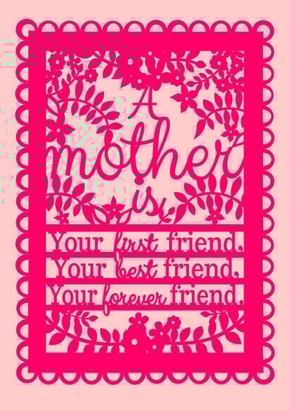 Mother's Day Quote Card created by Pogofandango
