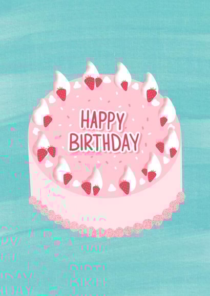 Happy Birthday Cake created by Rhiannon Young