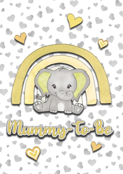 Mummy To Be, Baby Gender Unknown, Congratulations Card created by Vivid Variations