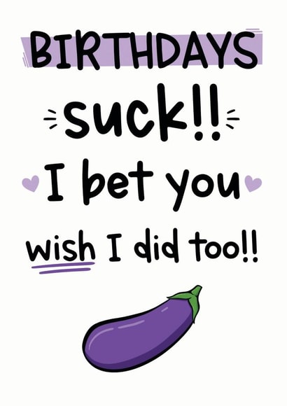Birthdays Suck - Boyfriend Husband Fiance created by The Laughing Sloth