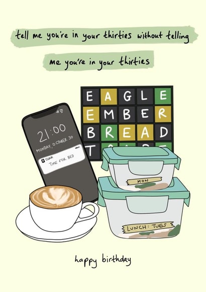 Tell me you're in your thirties, without telling me created by The Secret Sausage 