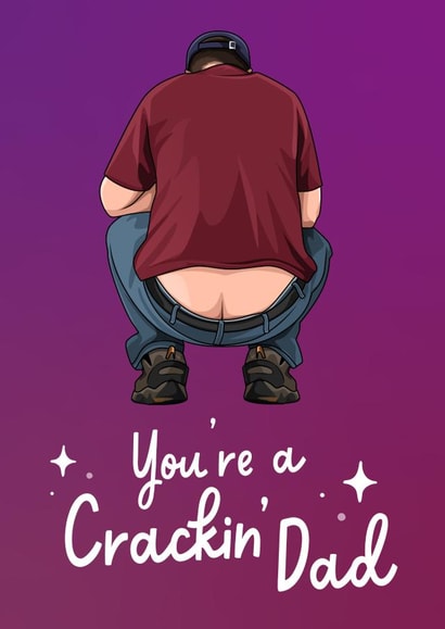 Crackin Dad Father's Day Card created by Gift Delivery