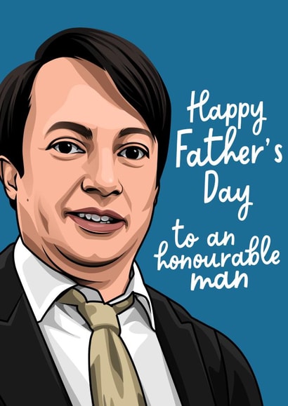 Peep Show Father's Day Card created by All Things Banter