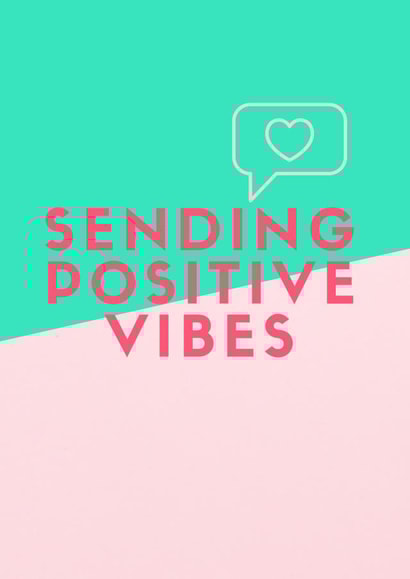 sending positive vibes - IVF card created by The Infertile Mum @mummataralouise