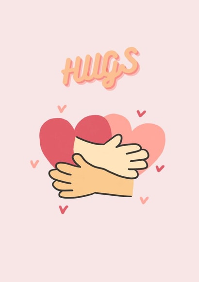 a tight hug created by crystal chou