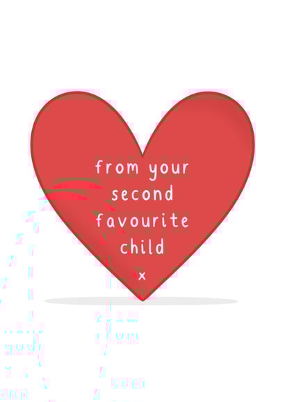 give the gift of guilt with this funny card for all parents created by Bryony at SQUISHO