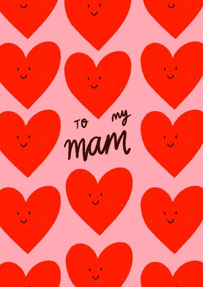 To my Mam Mother's Day Card created by Emmy Lupin Studio 