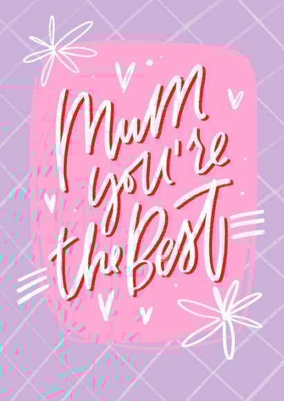 Mother's Day Card for the Best Mum created by Maria Minaeva