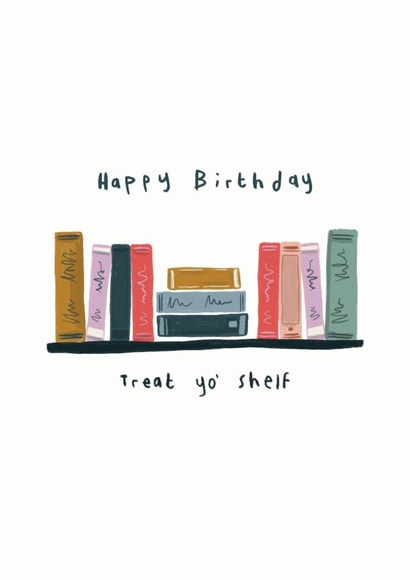 Happy Birthday Treat Yo Shelf Card created by Jammy 
