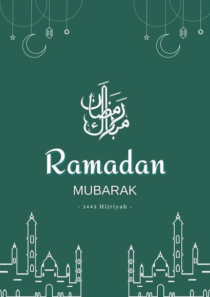 ramadan mubarak card created by IcyCard