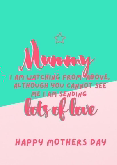 Bereaved Mothers Day Card / Baby Loss / Miscarriage created by The Infertile Mum @mummataralouise