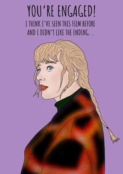 Taylor Swift Engagement Card created by Joel Absalom