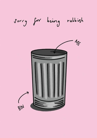 Sorry for being rubbish created by Charlotte Banks