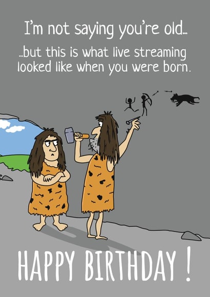Cave Man Live Streaming created by NerdShizzle