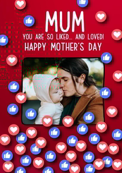 Love Like Personalised Photo Card 22041 created by Rosewood Design