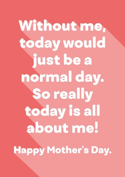 All about me Mother's Day Card created by Ginger Ink Design