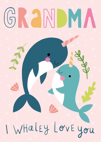 Grandma Mother's Day Card created by Fox and Bird Studio