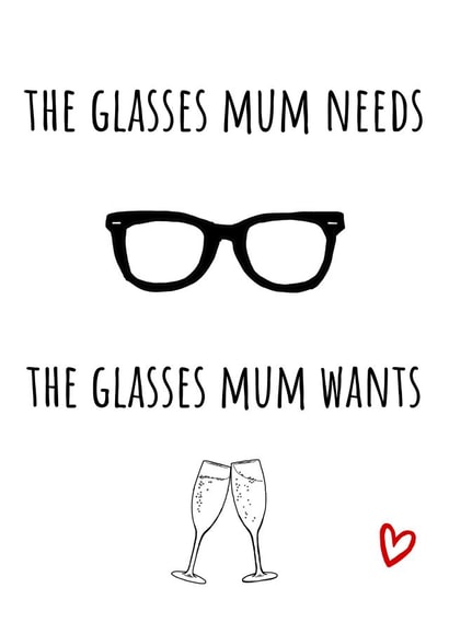 Funny mum Mother’s Day mom birthday card created by Amy (Hedgecards)