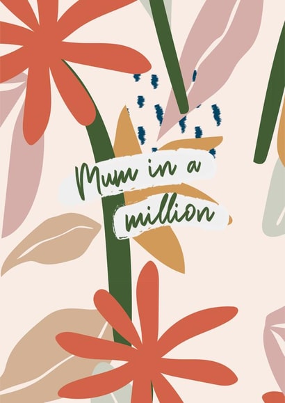 Mum in a Million Card created by Lauren Beth Designs