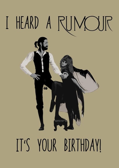 I heard a Rumour it’s your Birthday created by Liam Harris