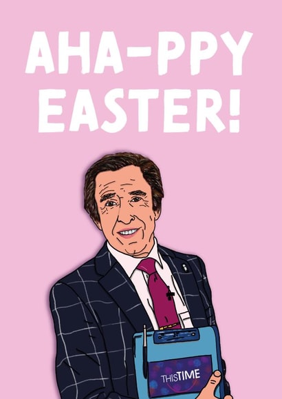 Alan Partridge Aha-ppy Easter Card created by Cards from Designers