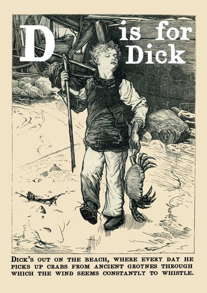 Perfect for all occasions. Vintage style card guaranteed to make adults chuckle! created by The Steam Donkey Gallery