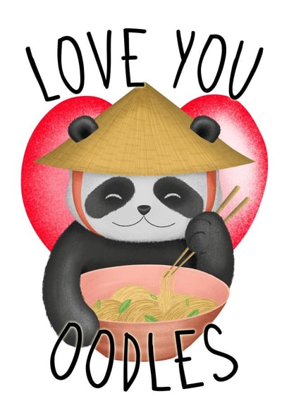 Love You Oodles created by Mrs Pink