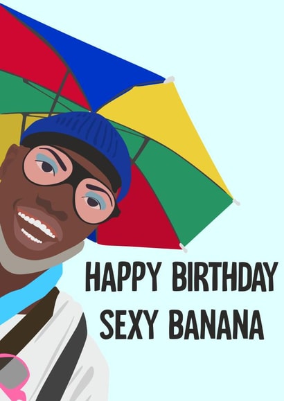Happy Birthday Sexy Banana Birthday Card created by MintCards
