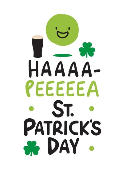 Haaaa-Peeeeea St. Patrick's Day created by Conor Rawson