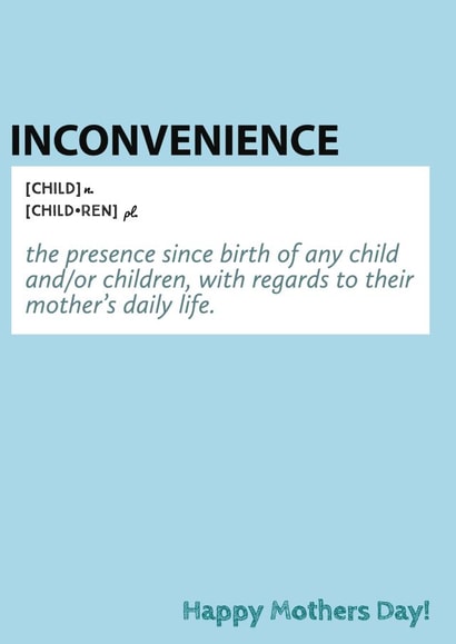 Every Child is an Inconvienience created by mi thorts