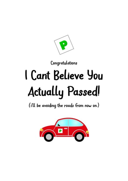 I Cant Believe You Actually Passed! created by Melia Makes