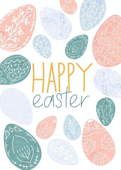 happy easter cards created by Ekaterina Golubeva