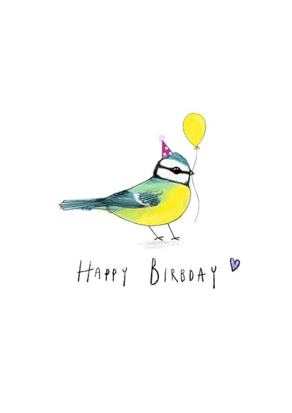 Birthday Birdbrain created by Paintpotface