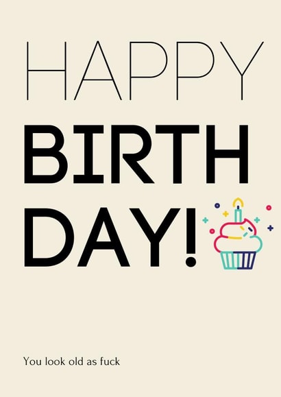 You old F**K created by Turner and Bray