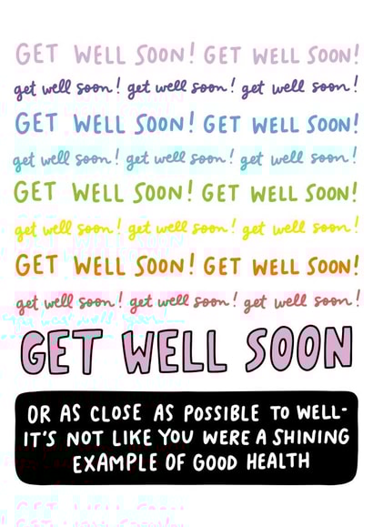 Get Well Soon created by Angela Chick