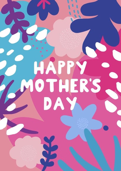 Colourful Happy Mothers Day Card created by Lucy Sutton