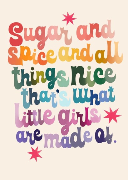 Welcome to the world baby girl created by Kate Fox