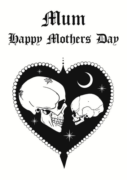 Skull tattoo Mother’s Day created by Foxx & Raccoon