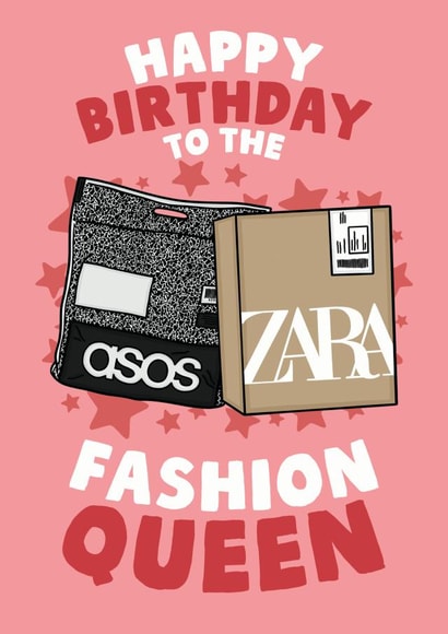 Happy birthday to the fashion queen card created by Studio Doodles
