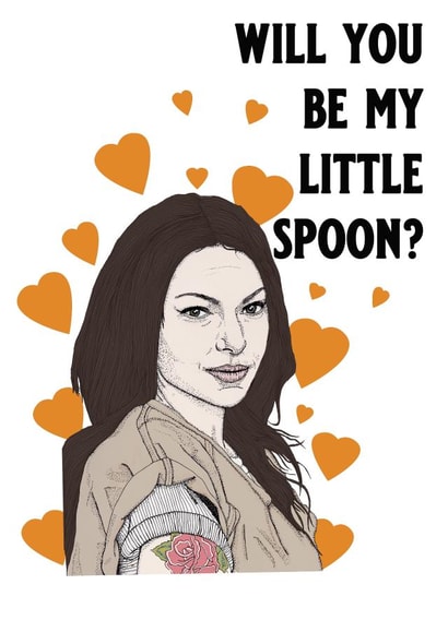Will you be my little spoon? created by @BlindCatIllustrations