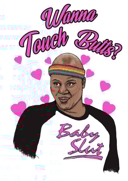 Wanna Touch Butts? created by @BlindCatIllustrations